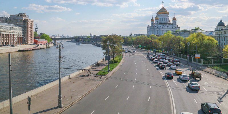 Движение по Пречистенской набережной и Лубянскому проезду перекроют в конце недели