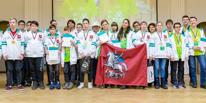 Столичные школьники победили на национальном чемпионате «Профессионалы будущего»