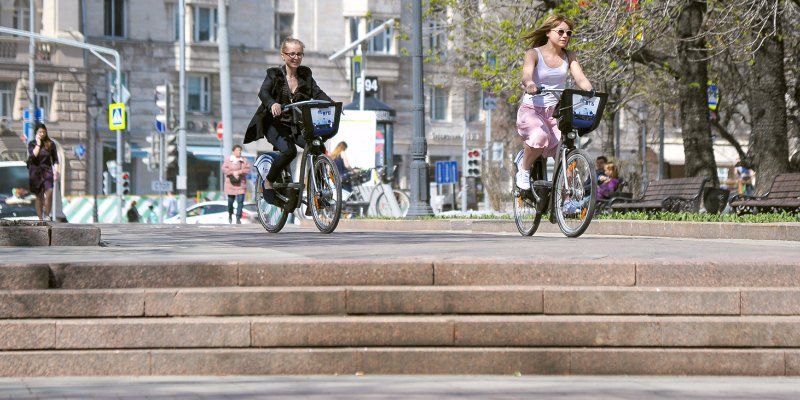 За три дня нового сезона велопроката москвичи совершили более 46 тысяч поездок