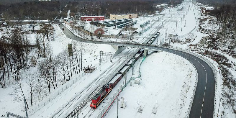 Связывая районы: в Москве открылся новый путепровод