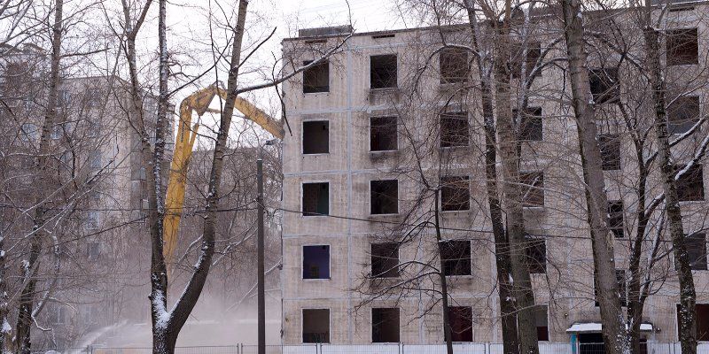 В Москве осталось снести около 130 пятиэтажек
