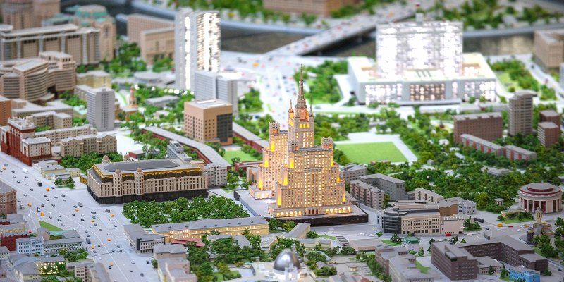Записи световых шоу в павильоне «Макет Москвы» покажут в интернете