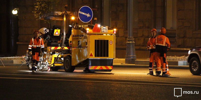 С 10 по 17 августа на пяти улицах в центре города нанесут новую разметку