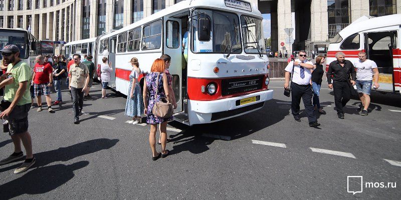 Парад ретроавтобусов пройдёт в Москве 13 августа
