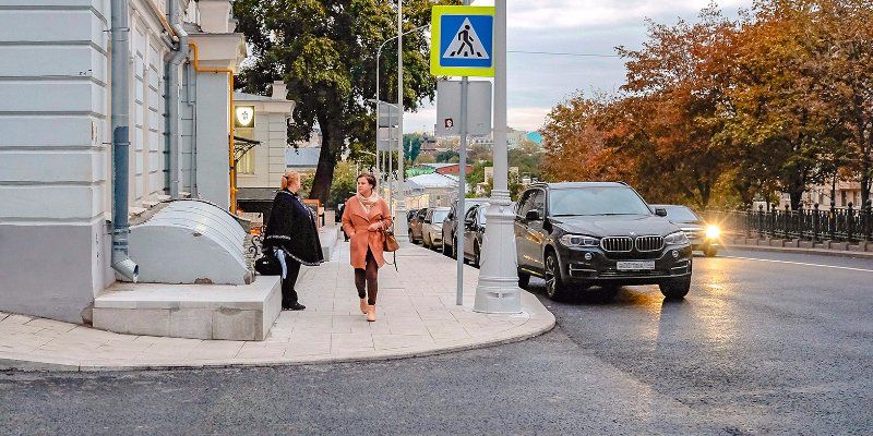 На Рождественском бульваре полностью открыли автомобильное движение