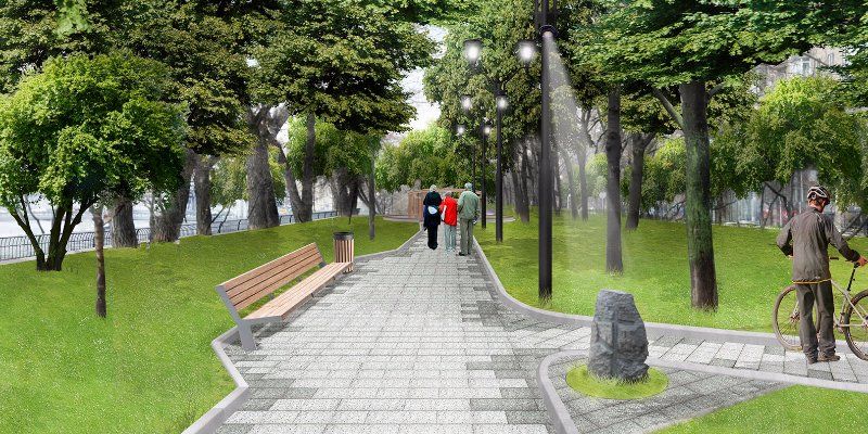 Километры пешеходных маршрутов и новые скверы: как приводят в порядок набережные