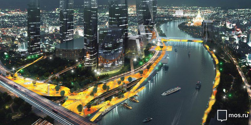 Рядом с парком в «Москва-Сити» построят крупнейший в Европе 16-этажный паркинг