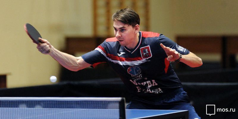 Мужская сборная Москвы по настольному теннису стала чемпионом России