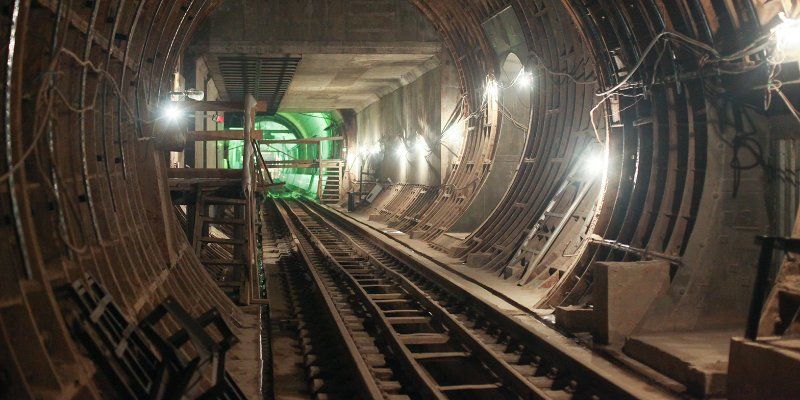 Началось строительство правого перегонного тоннеля до станции метро «Косино»