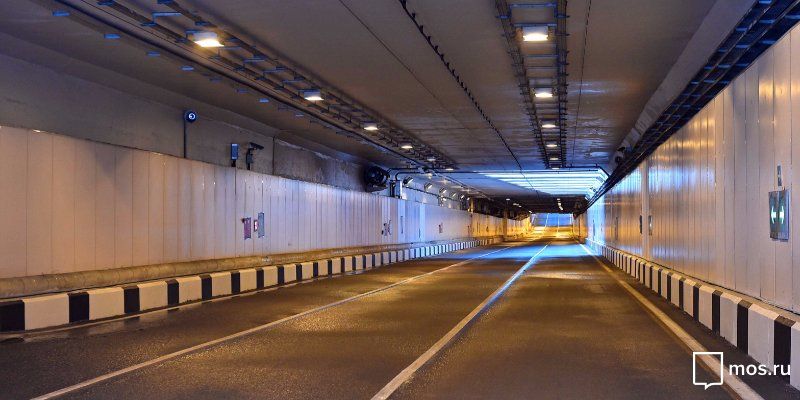 Лефортовский тоннель по ночам будут перекрывать на ремонт