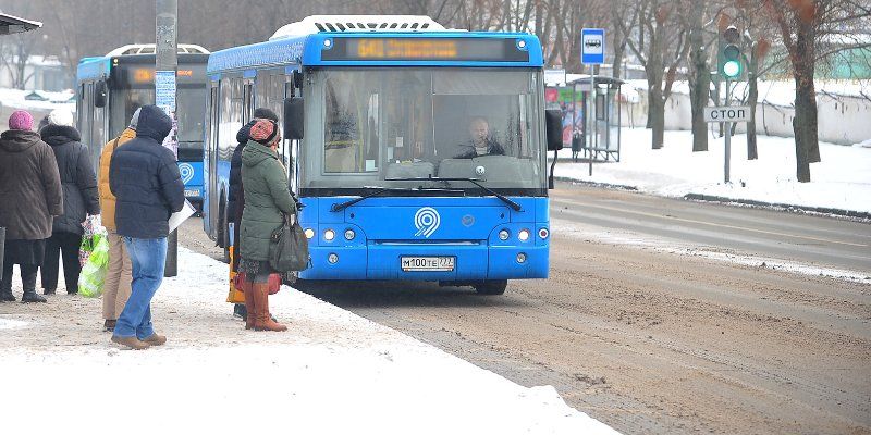 Общественный транспорт готов к работе в условиях снегопада