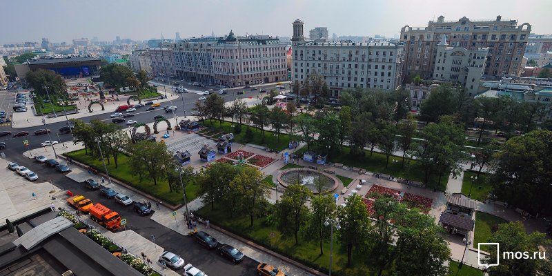 В День города на Тверской организуют 10 праздничных площадок