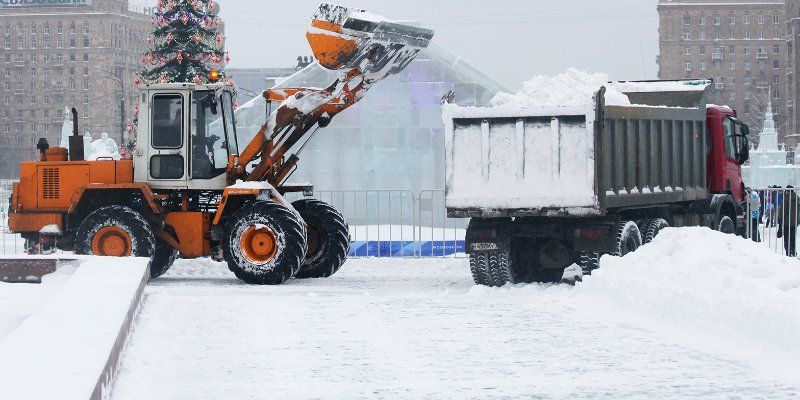 Около 10,5 миллиона кубометров снега утилизировали в столице с начала зимы