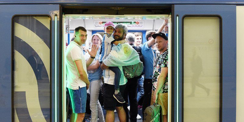 Финальный матч ЧМ-2018 в метро посмотрели более 310 тысяч человек