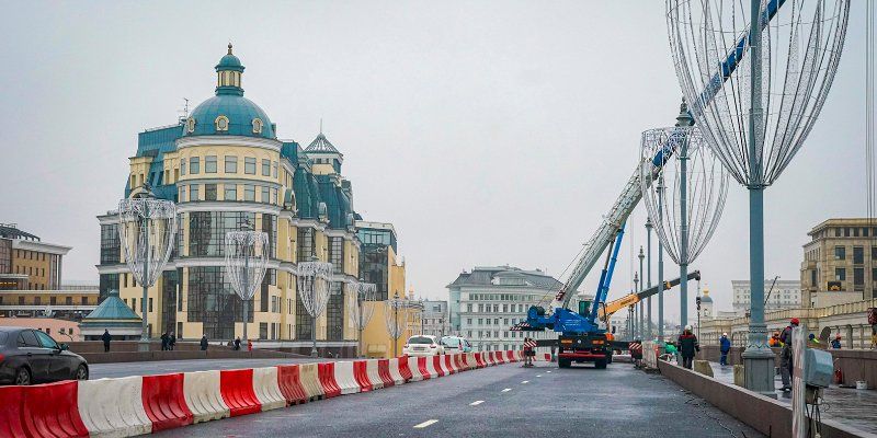 Большой Москворецкий мост отремонтируют к концу декабря