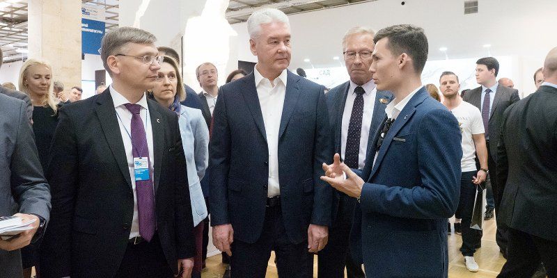Сергей Собянин открыл международную выставку «АРХ Москва»