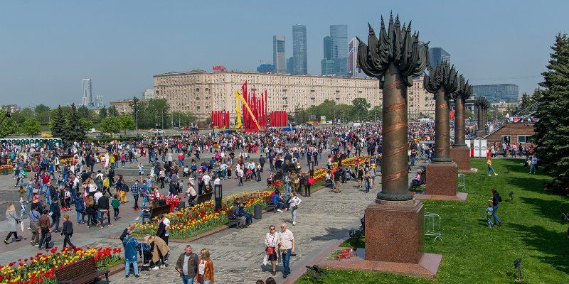 Более 16 миллионов человек посетили городские мероприятия во время майских праздников