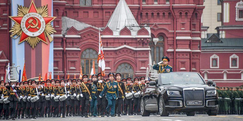 На Красной площади прошел парад в честь 74-й годовщины победы в Великой Отечественной войне