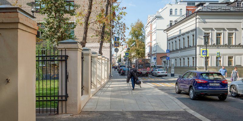 В районе Чистых прудов завершены основные работы по благоустройству