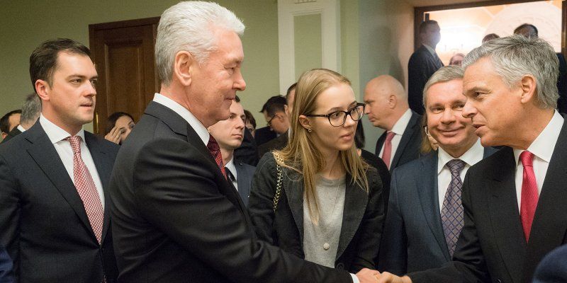 Сергей Собянин провел предновогодний прием в честь дипломатического корпуса