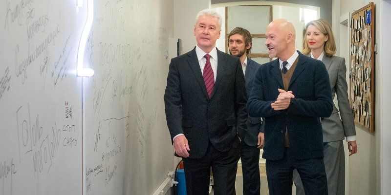 Сергей Собянин встретился со студентами киношколы Федора Бондарчука