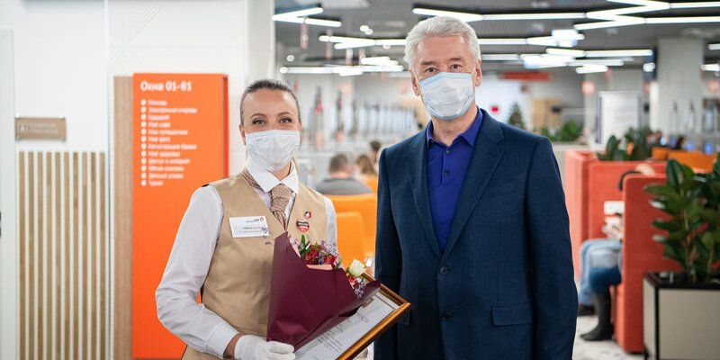 Сергей Собянин открыл флагманский центр «Мои документы» на востоке Москвы