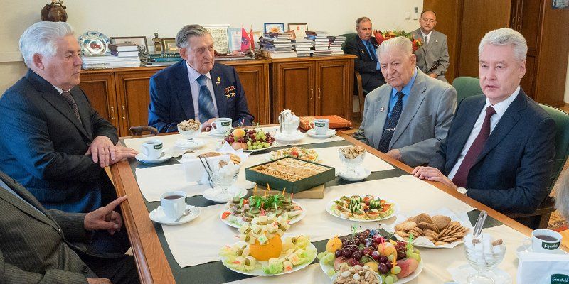 Сергей Собянин встретился с руководителями ветеранских организаций