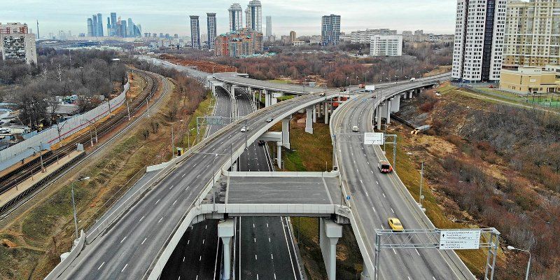 Открыт второй участок проспекта Генерала Дорохова от Аминьевского шоссе до Минской улицы