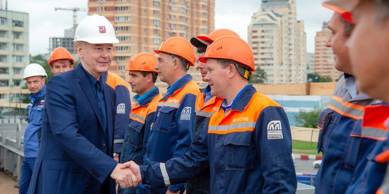 Сергей Собянин: Строительство балочного моста в Мневниках вышло на финишную прямую