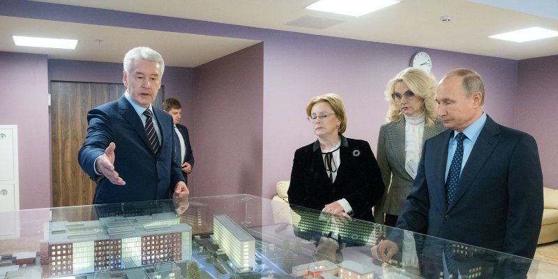Сергей Собянин рассказал о планах развития Морозовской больницы