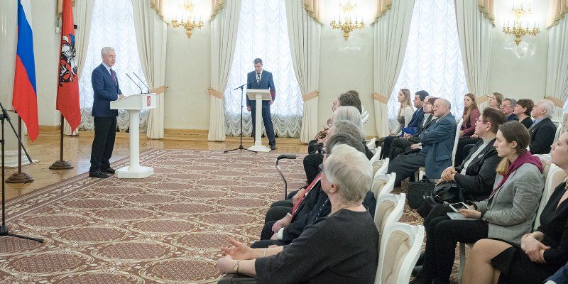 Сергей Собянин вручил награды почетным реставраторам Москвы