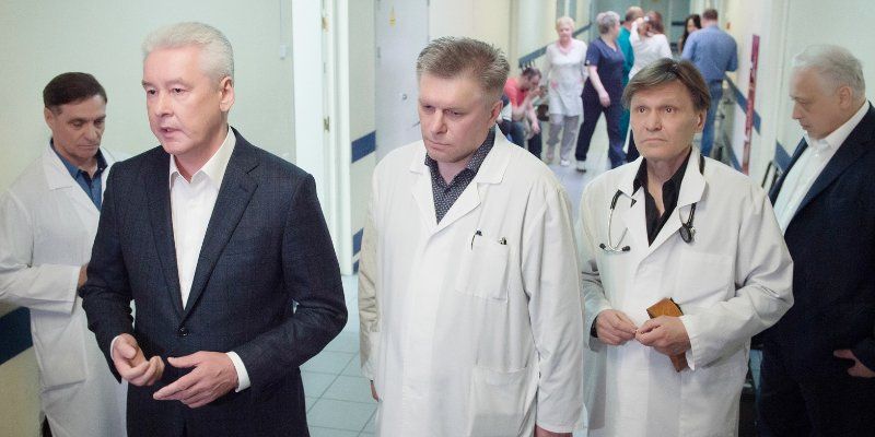 Сергей Собянин посетил пострадавших в результате урагана