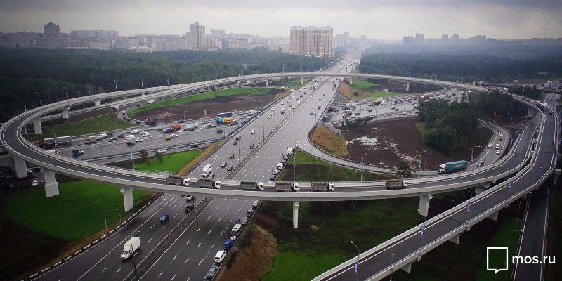 За последние пять лет в Москве построили более 400 километров дорог