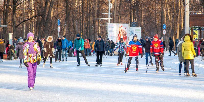 Бесплатный каток «Гигант» откроется в «Сокольниках» в субботу