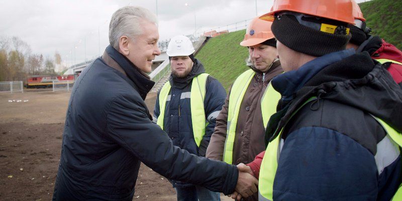 Новый путепровод соединил Южнопортовую улицу с 2-м Южнопортовым проездом