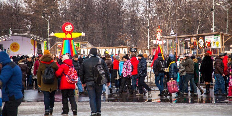 На Масленицу в Москве пройдёт 1500 мероприятий
