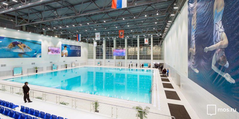 На ЗИЛе завершено строительство Олимпийского центра синхронного плавания