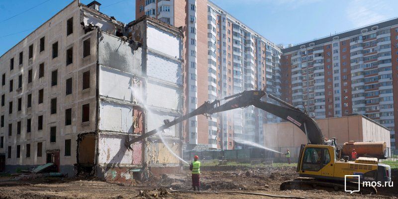 В Москве по просьбам москвичей будет разработана новая программа сноса пятиэтажек