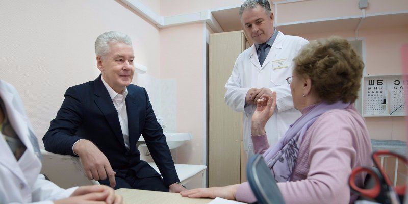 Сергей Собянин: Московские поликлиники улучшат помощь пожилым пациентам