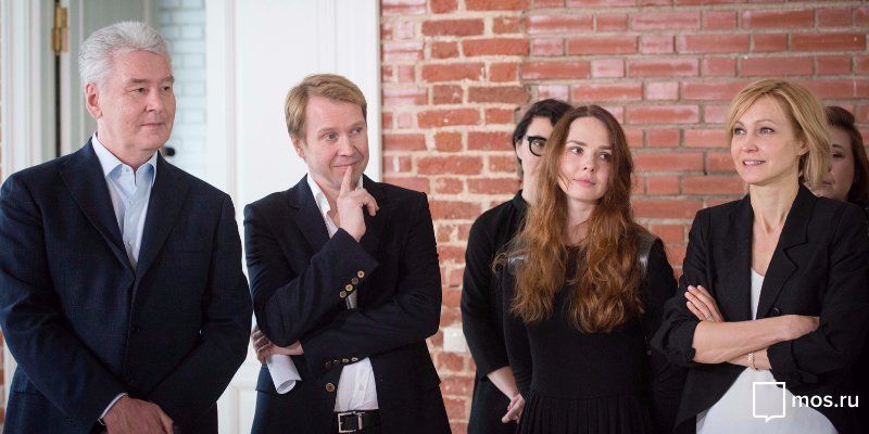 Сергей Собянин открыл театральный квартал Театра наций на Страстном бульваре