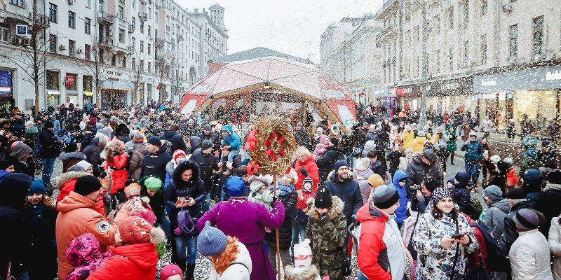 Площадка «Путешествия в Рождество» на Тверской улице заработает 31 декабря в 14:00