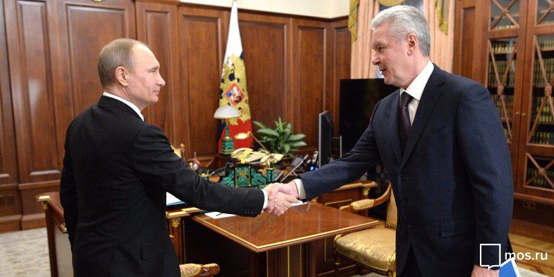 Владимир Путин и Сергей Собянин обсудили вопросы развития Московского транспортного узла​